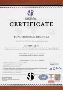 FHM mühendislik ISO-45001