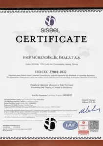 FHM mühendislik ISO27001